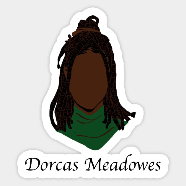 Dorcas Meadows Sticker by ThePureAudacity